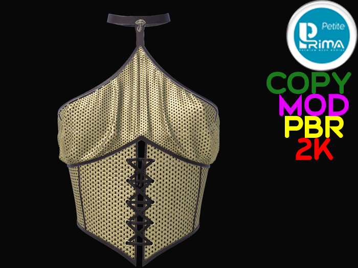 Corset-10-Lothlorien- Chainmail Gold-MOD