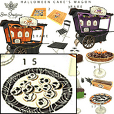 15 Bee Designs Halloween Cake's Wagon