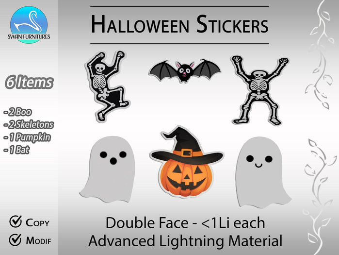 [SF] Halloween Stickers