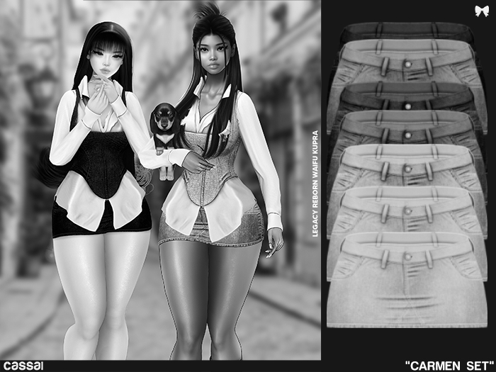 #CASSAI. - "Carmen" Skirt - DEMO