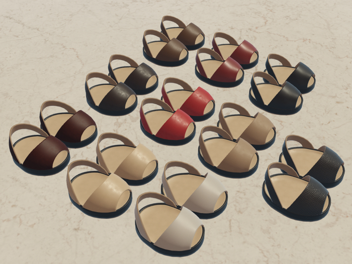 MM Dinkies Sandals Fat Pack DEMO