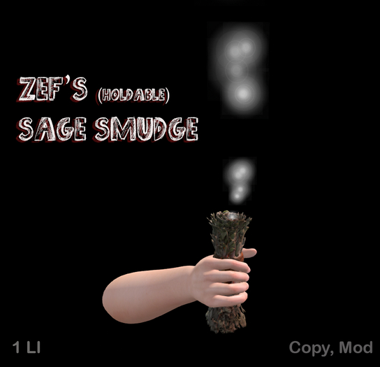 Zef's Burning Sage Smudge