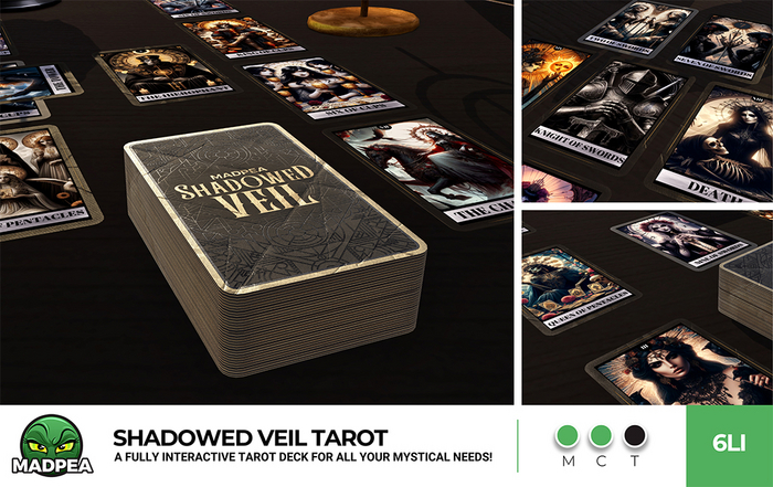 MadPea Shadowed Veil Tarot