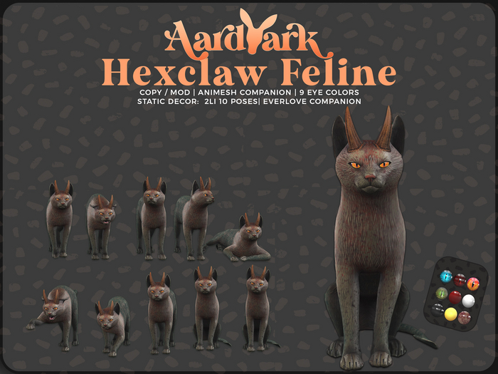 Aardvark : Hexclaw Feline - Chimera 