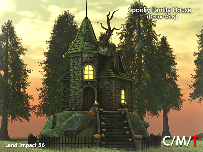 "Killer's" Spooky Family House (Decor Only)