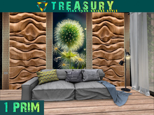 Wall panel - Floral fantasy 21