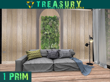 Wall panel - Floral fantasy 19 (behind glass)