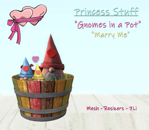 .Princess Stuff. [Love Gnomes] *Marry Me*