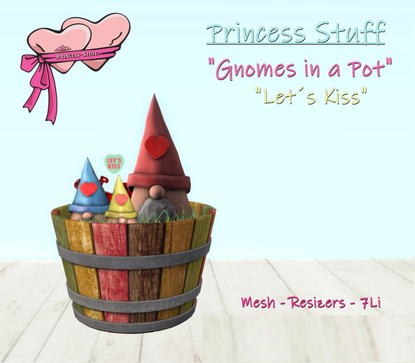 .Princess Stuff. [Love Gnomes] *Let`s Kiss*