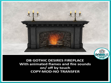 .:TT:.  GOTHIC DESIRES FIREPLACE  add me
