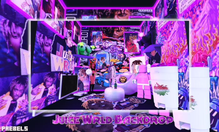 [Prebels] Premade Juice Wrld Backdrop (REZZED ONLY)