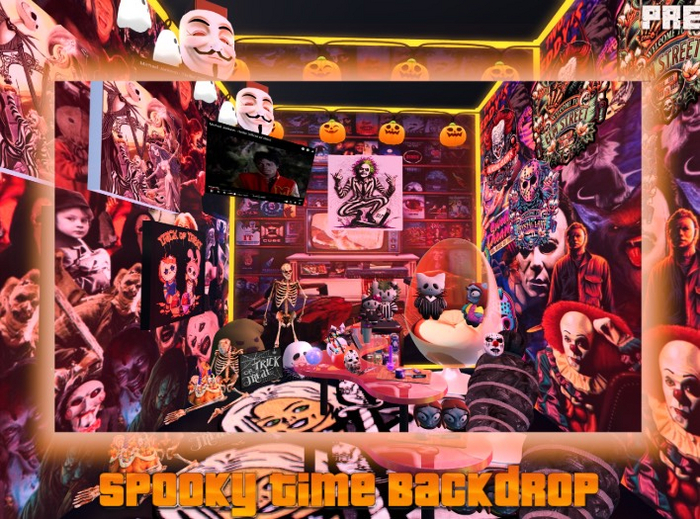 [Prebels] Premade Spooky Time Backdrop (REZZED ONLY)