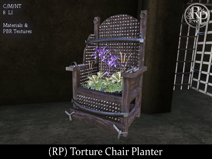 (RP) Torture Chair Planter