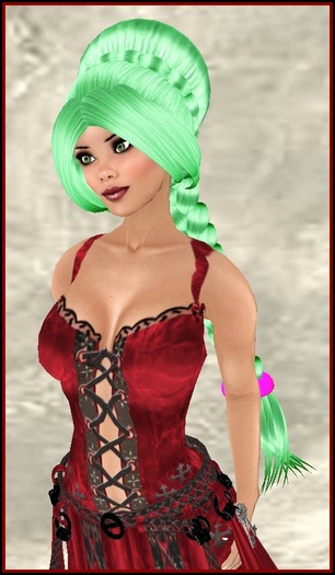 Princess Emerald Green Hair