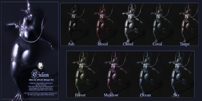 floro - Culam Skin for {G&F} Sangre Kit - FATPACK DEMO