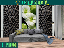 Wall panel - Floral fantasy 08