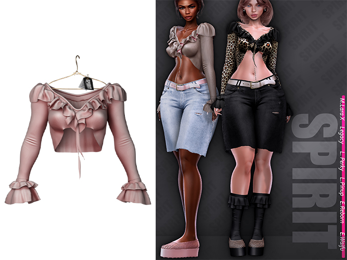 SPIRIT - Francine blouse [PINKLIGHT]