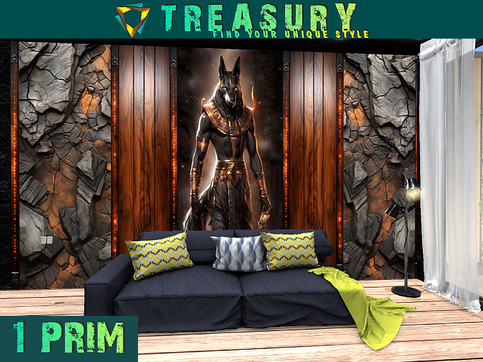 Panel - ArtDeco 15 (Anubis)