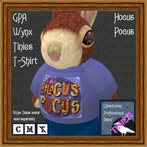 GPA Wynx Tinies T-Shirt - Hocus Pocus Print
