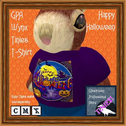 GPA Wynx Tinies T-Shirt - Happy Halloween Print