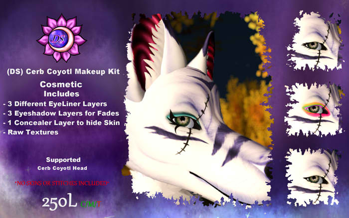 (DS) Cerb Coyotl BOM Makeup Kit