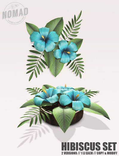 NOMAD // HIBISCUS SET (DISCOUNTED)