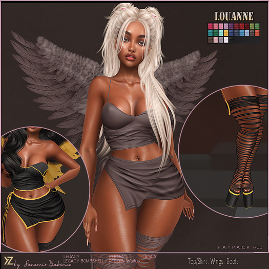 .:-->> YELIZ <<--:.  *LOUANNE Set* - HUD -