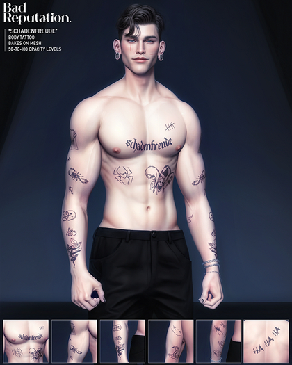 Bad Reputation - Schadenfreude Tattoo -
