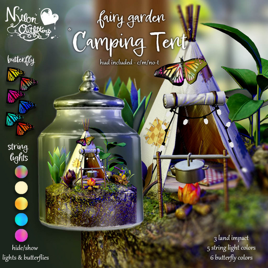(NO) Fairy Garden  - Camping Tent