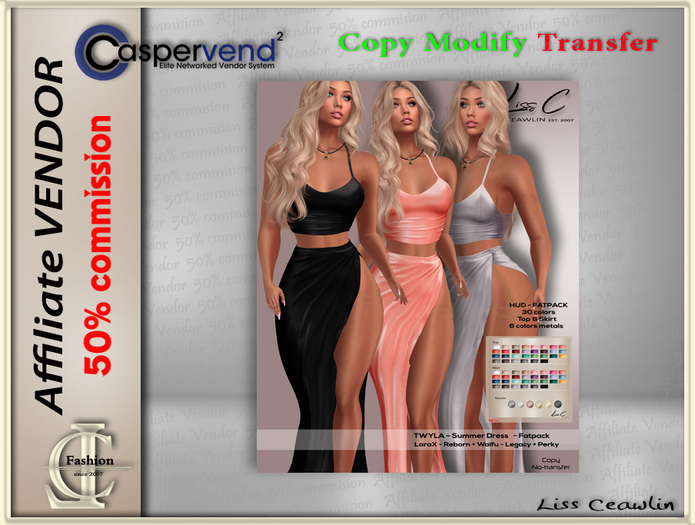 LC Affiliate Vendor - Twyla Dress [ 7 vendors]