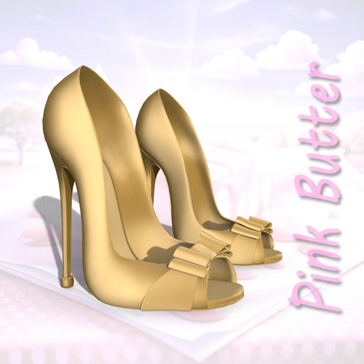 Gold Legacy Bow Shoes