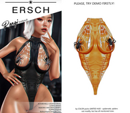 ERSCH - Rangi bodysuit -orange-