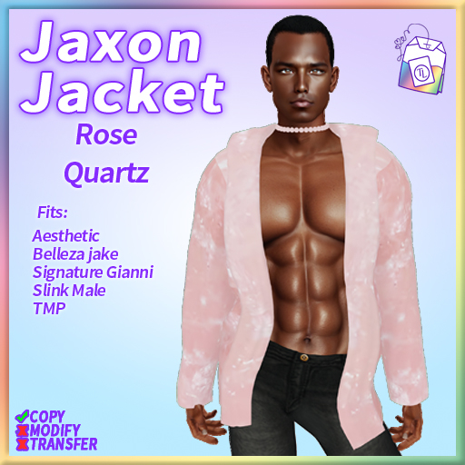 ~TL~ Jaxon Jacket Rose Quartz