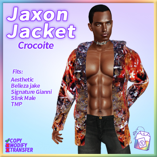 ~TL~ Jaxon Jacket Crocoite