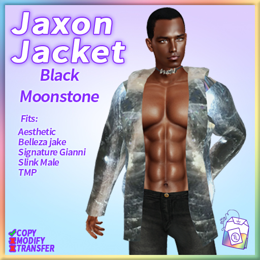 ~TL~ Jaxon Jacket Black Moonstone
