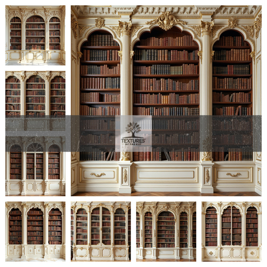 TB - BAROQUE BOOKCASE