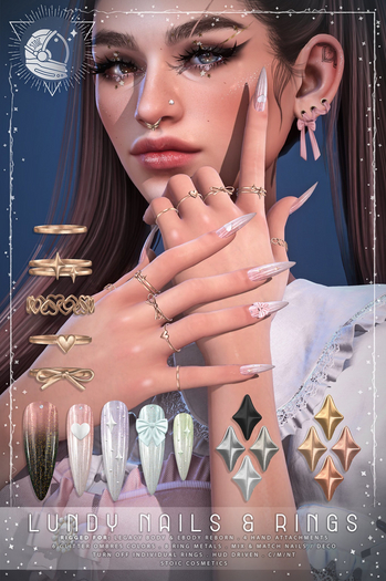 .STOIC. LUNDY NAILS & RINGS
