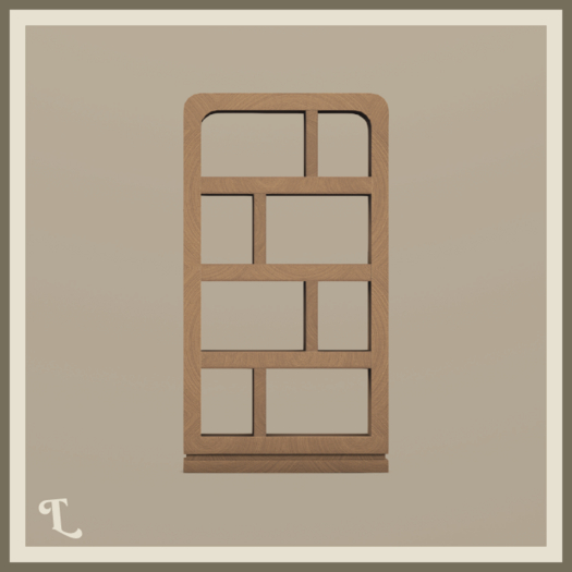 Theory . Salma Shelf . Walnut