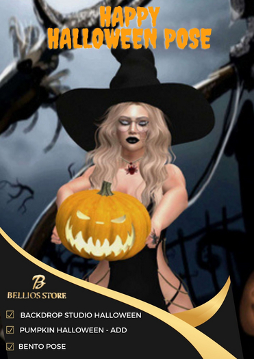 Bellios Store- Happy Halloween Pose
