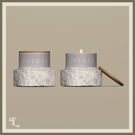 Theory . Verlin Candle . Walnut