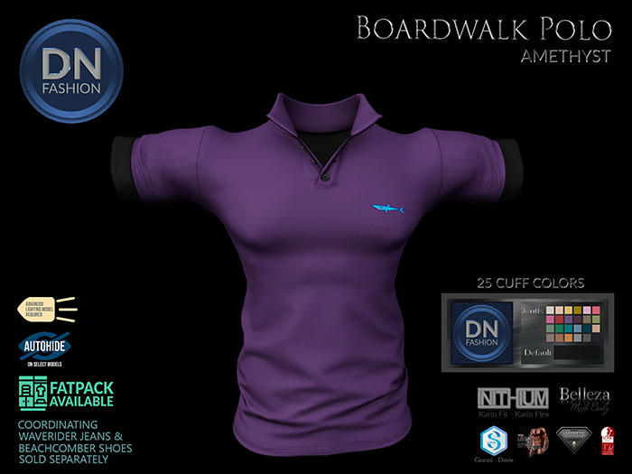 [DN] Boardwalk Polo - Amethyst