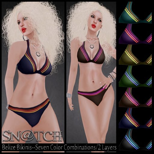 :::Sn@tch Belize Bikini:::