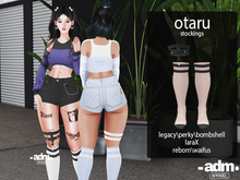 -adm. "Otaru stockings"- peach 2