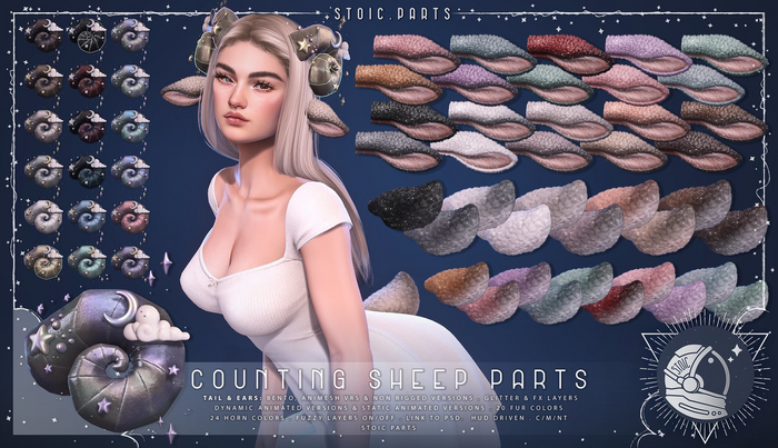 .STOIC. COUNTING SHEEP PARTS
