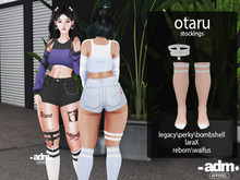 -adm. "Otaru stockings" peach