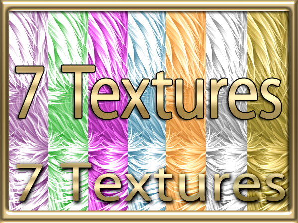 Zoy Texture [ luxurious fur Seamless 04 ] 7 Textures