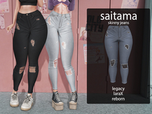 -adm. "Skinny jeans" - gray blue