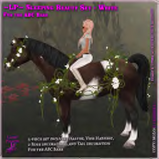 ~LP~ Sleeping Beauty Set (ABC Barb) BOXED White