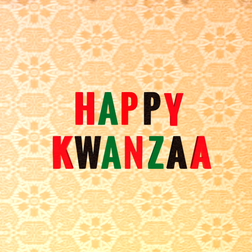 Kwanzaa mesh letter
