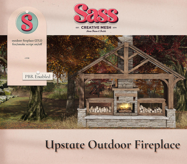 Sass [Upstate Outdoor Fireplace]